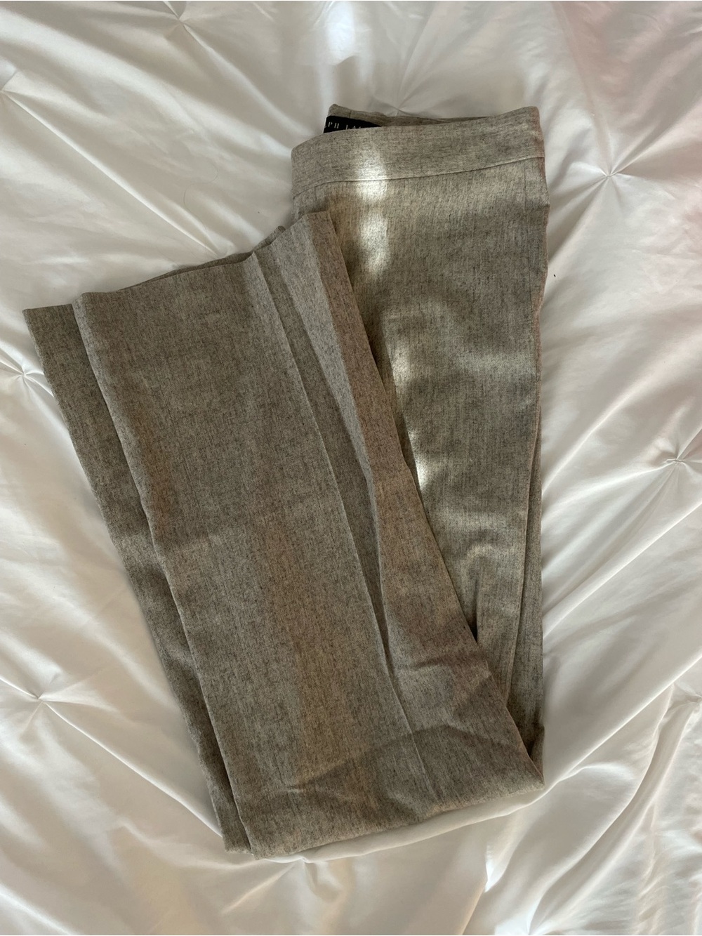 Ralph Lauren Gray Wool Trousers
